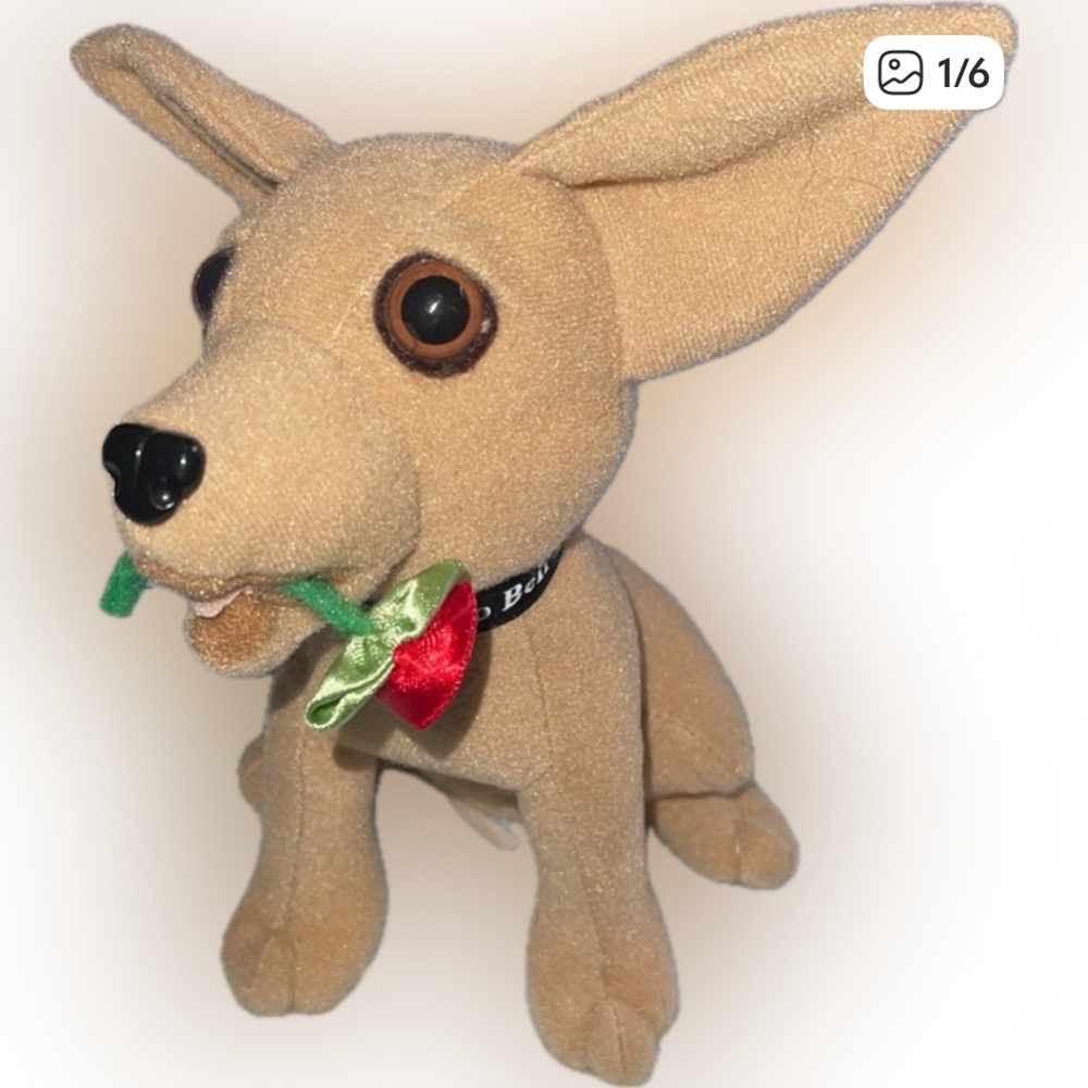 Yo Quiero Taco Bell Rose Chihuahua Stuffed Animal